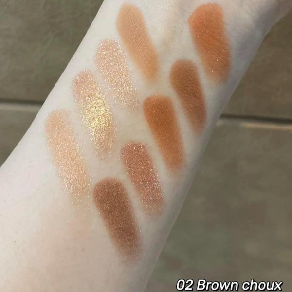 Bảng mắt Clio Pro Eye Palette – No.02 Brown Choux (mẫu mới)