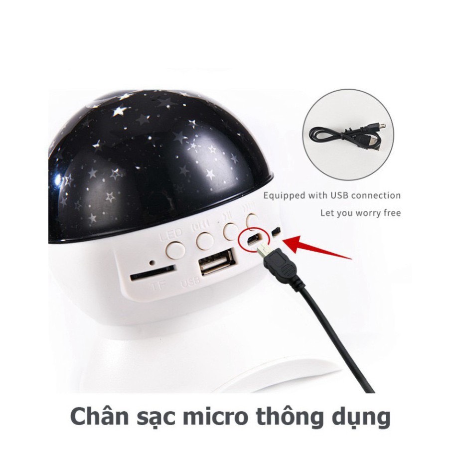 Loa Bluetooth mini Đổi màu loa bluetooth Đèn LED 7 màu âm thanh sắc nét