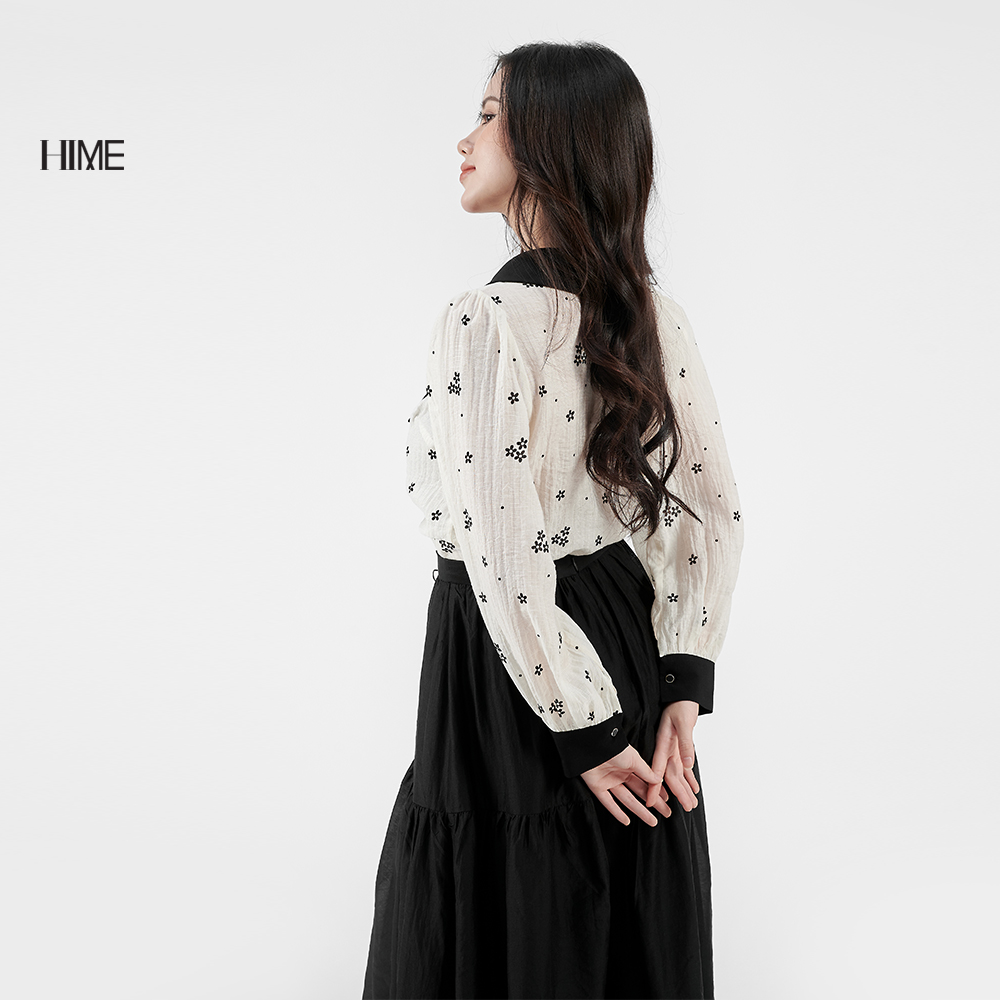 Áo sơ mi tay bồng HIME H096