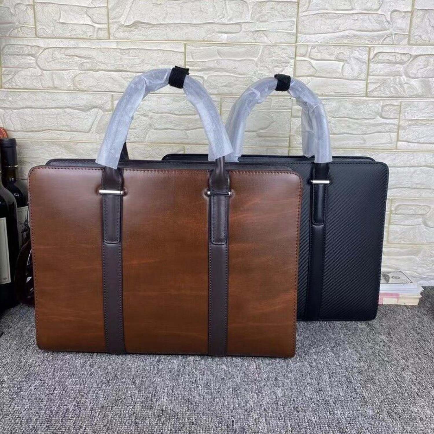 Cặp Da Thật BALIDIYA Khóa Số.06858.