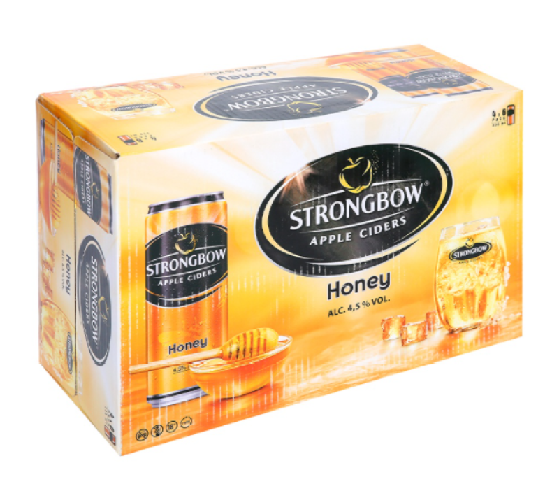 strongbow mật ong 320ml