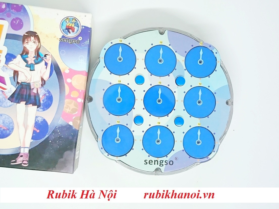 Rubik Clock Sengso Có Nam Châm Rất Tốt