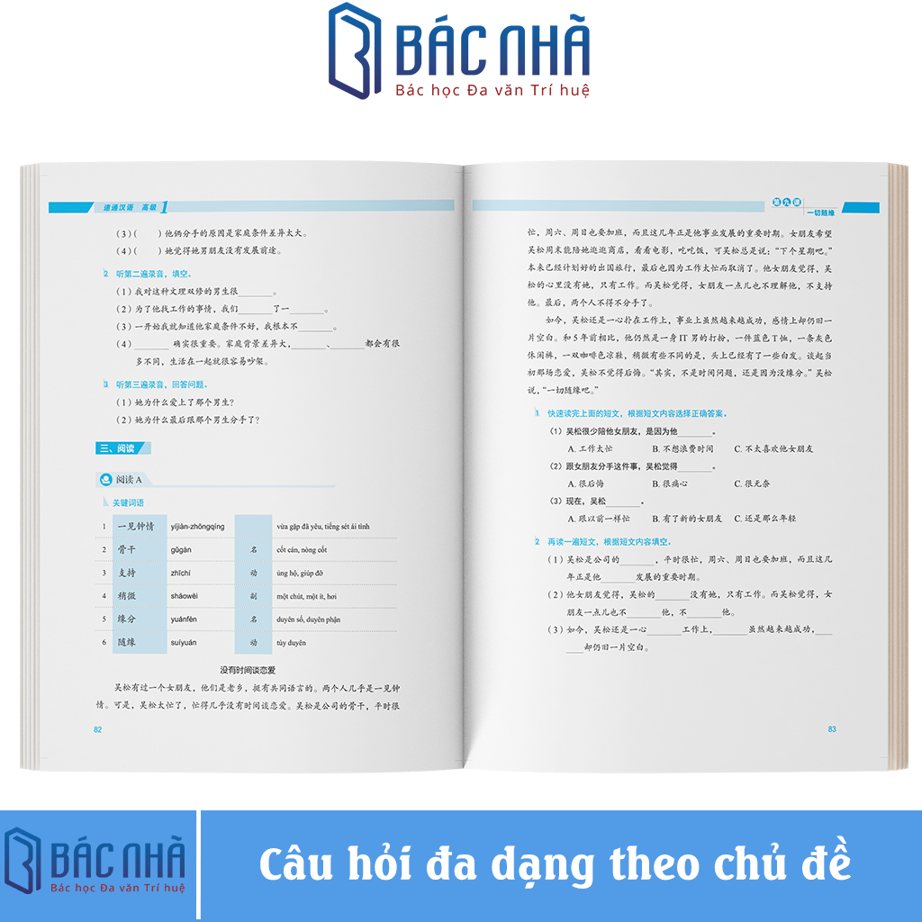 Giáo trình hán ngữ MSUTONG cao cấp