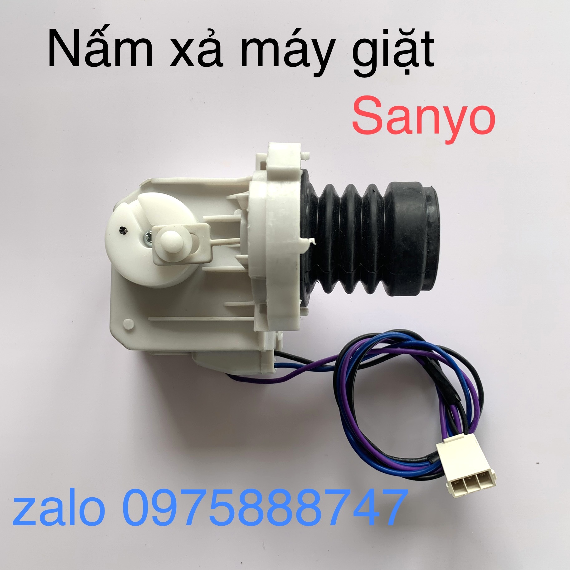 Nấm xả máy giặt Sanyo