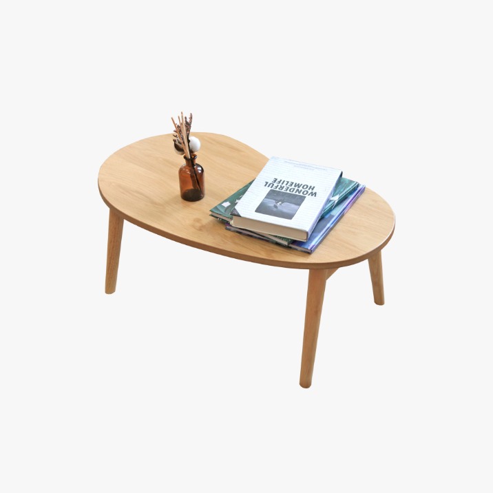 [HCM]BÀN TRÀ/ SOFA PHÒNG KHÁCH KIỂU HẠT ĐẬU CHÂN GẤP GỌN - D TABLE