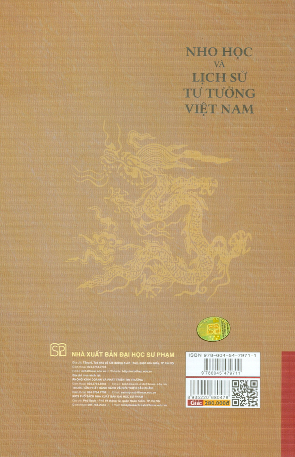 Nho Học Và Lịch Sử Tư Tưởng Việt Nam (Bìa Cứng)