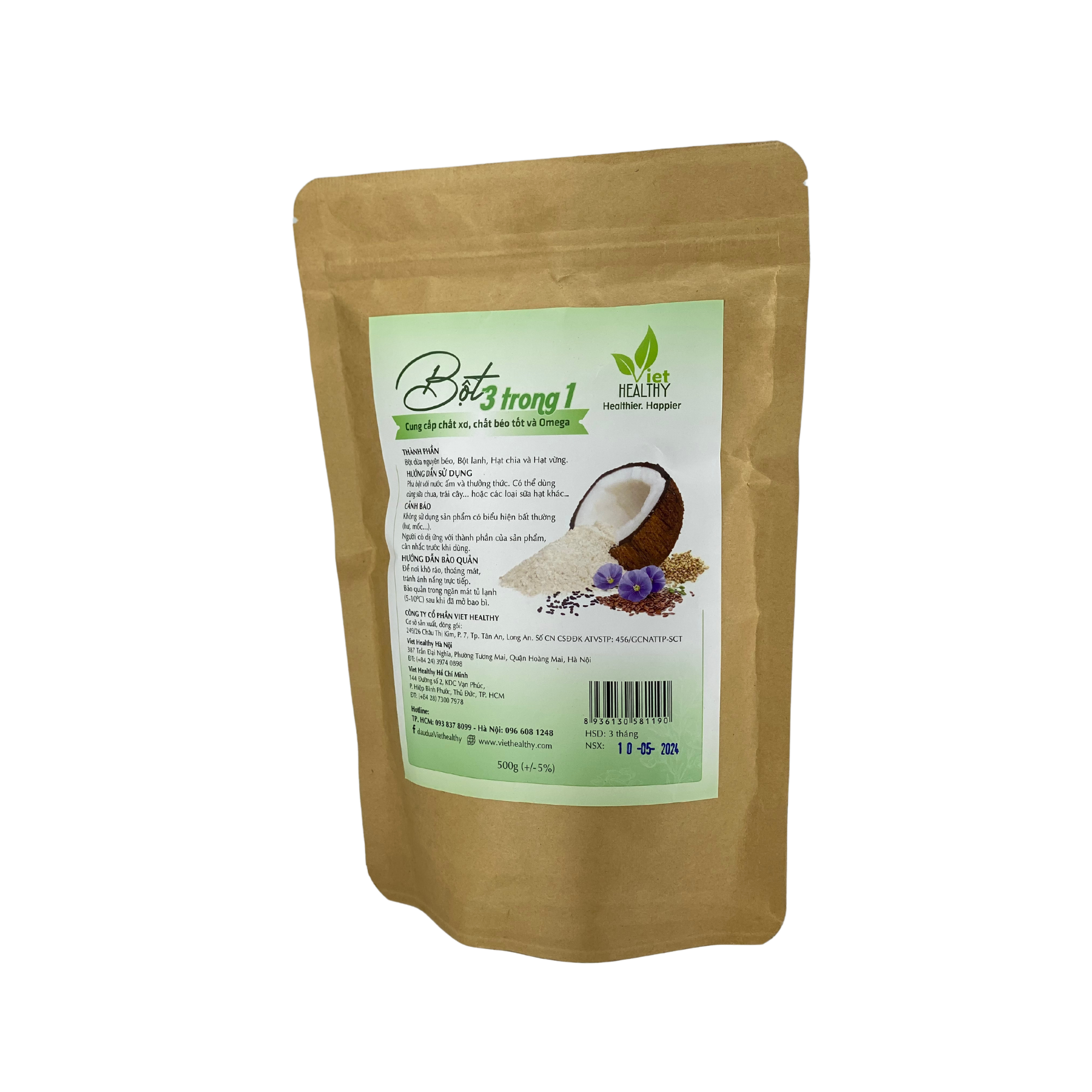 Bột 3 trong 1 Viet Healthy