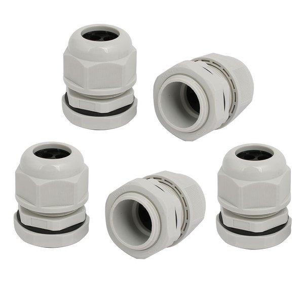 Ốc siết cáp nhựa pg7, pg9, pg11, pg13.5, pg16, pg19, pg25 nhựa nguyên chất