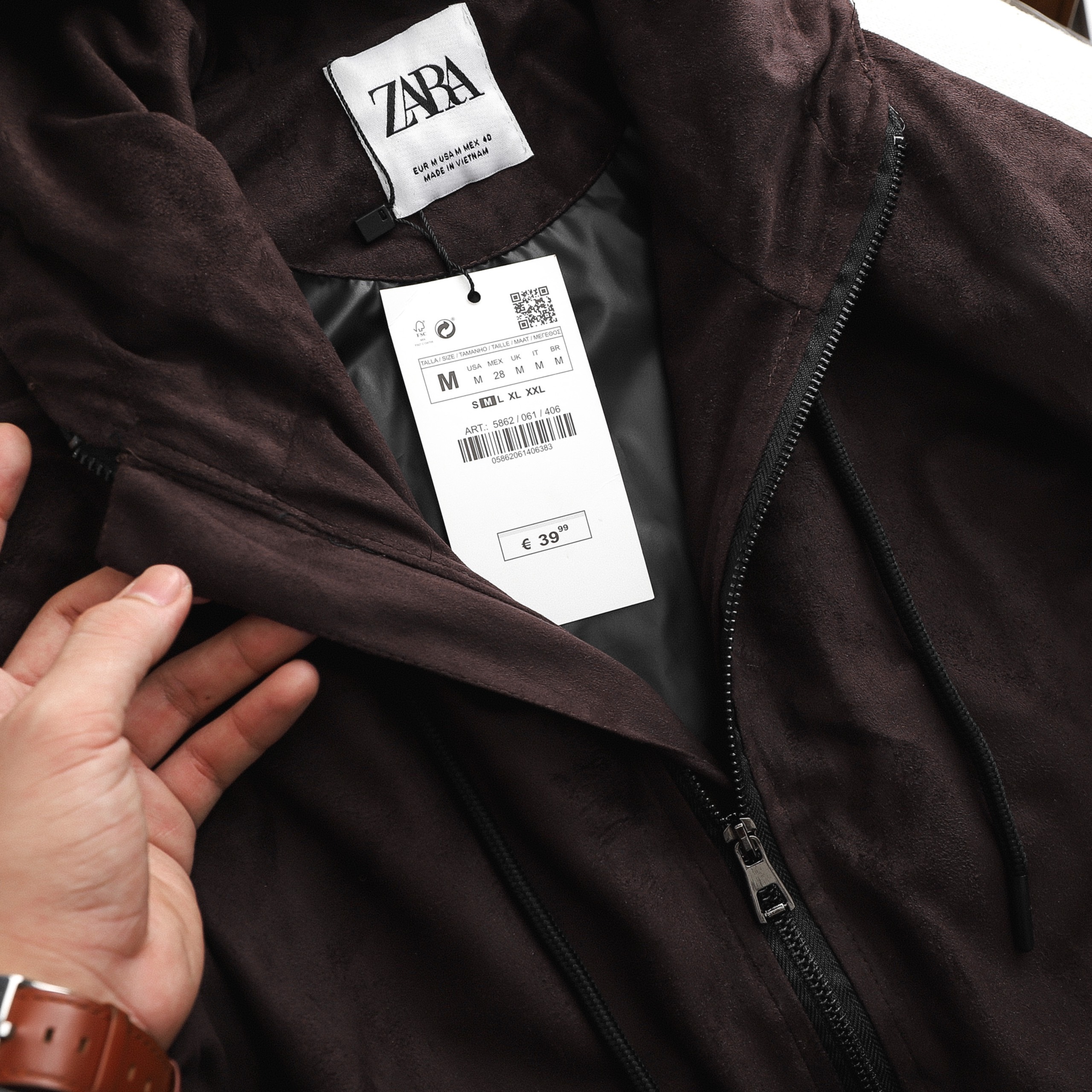 Áo Khoác nam Bomber Jacket Zara