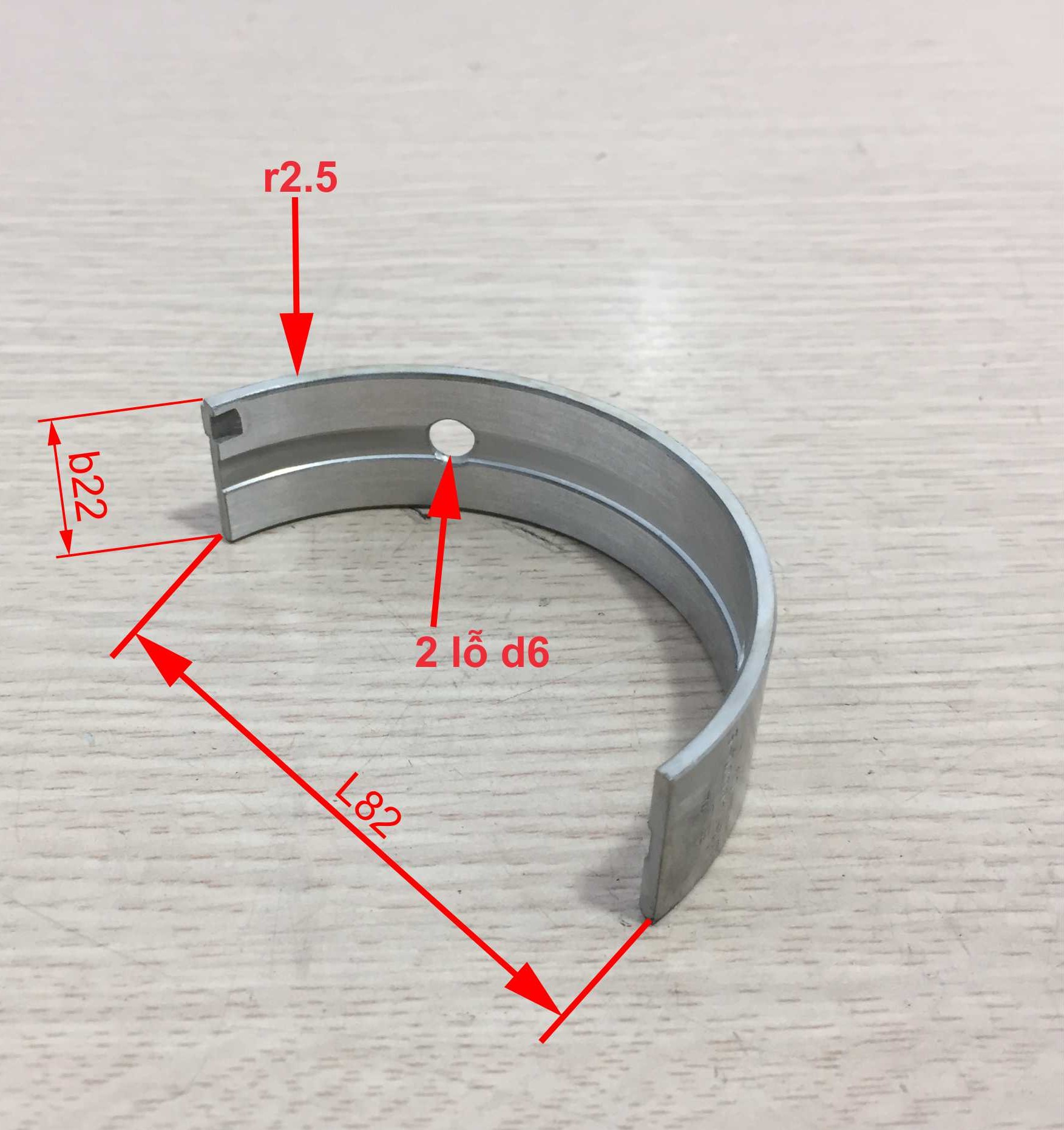 Bộ bạc tay biên và bạc ba lê dùng cho động cơ ycd4a11 , xe thaco, cửu long 2,5 tấn