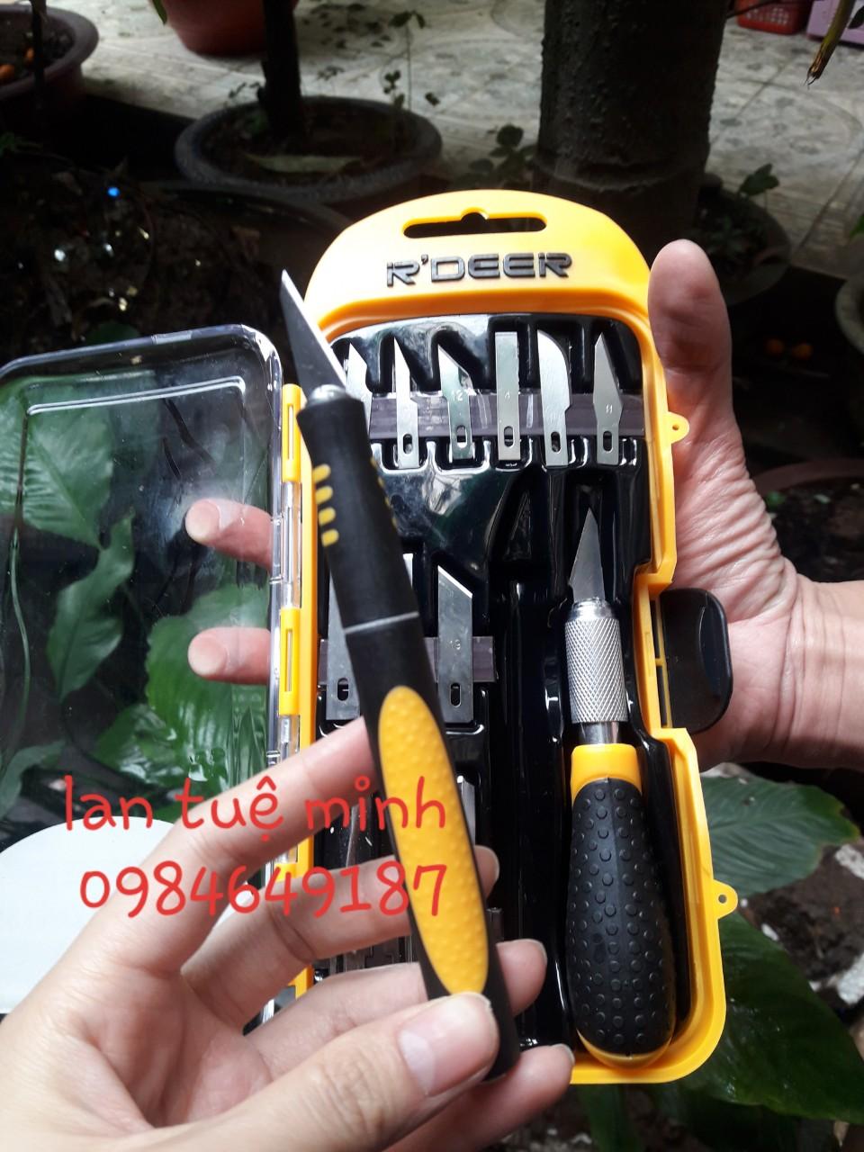 Bộ dao cắt tỉa hoa quả 14 lưỡi dao