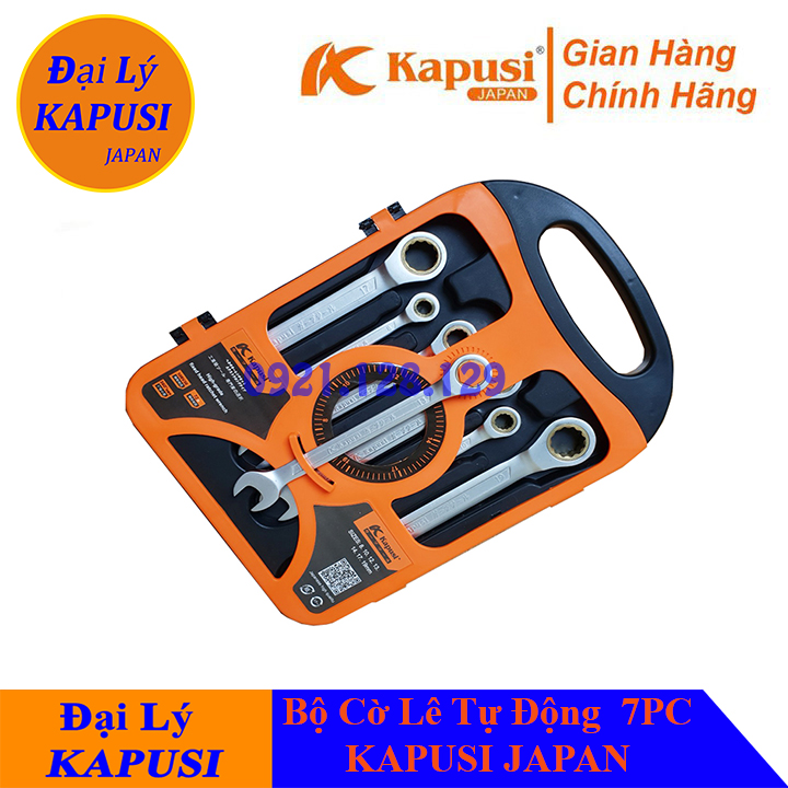 Bộ Cờ Lê, Cờ Lê Tự Động KAPUSI JAPAN 7PC