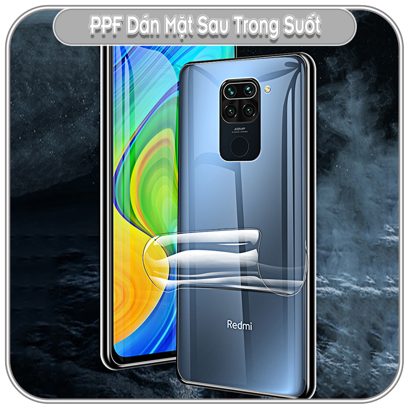 Miếng Dán PPF Trong Suốt Mặt Sau Cho Xiaomi - Mi - Redmi - Redmi Note - Poco