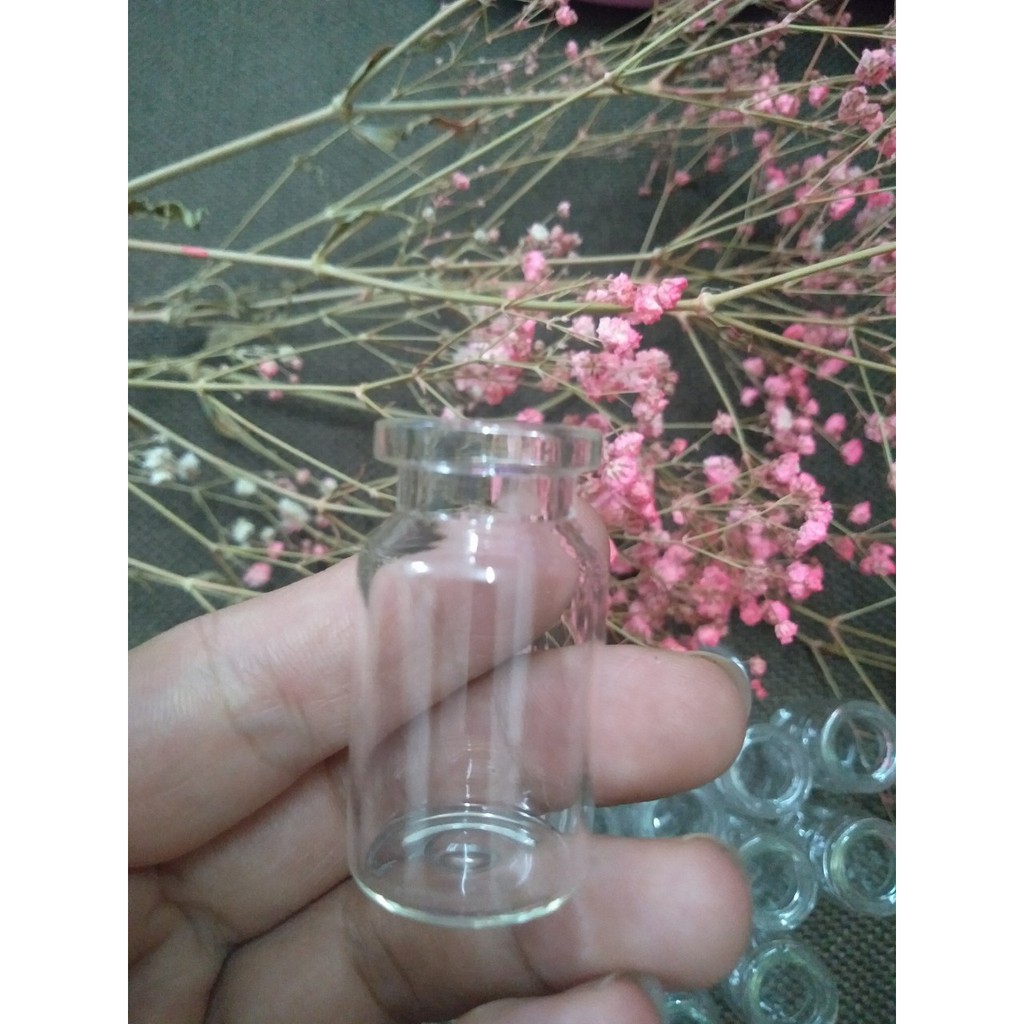 Combo 10 Lọ Thủy Tinh 5Ml Kèm Nút Xốp