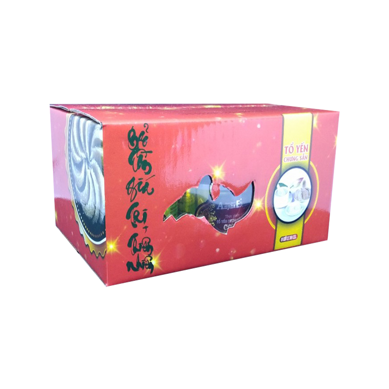 Combo 12 Hũ Tổ Yến 34% Chưng Sẵn Anpha Export Collagen Nhân Sâm