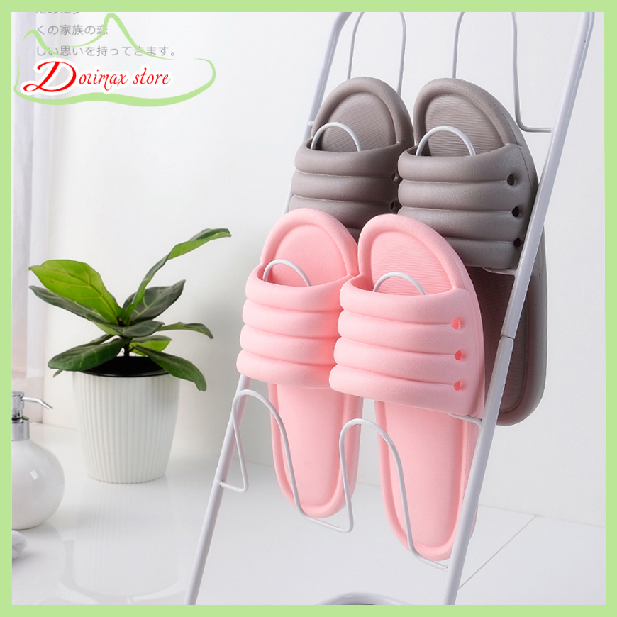 Dép nam nữ đi trong nhà KS02, chất liệu nhựa mềm cao cấp, đúc nguyên khối, đế mềm thoải mái chống trơn trượt phù hợp đi trong nhà, nhà tắm và ngoài trời - DOZIMAX STORE giá rẻ