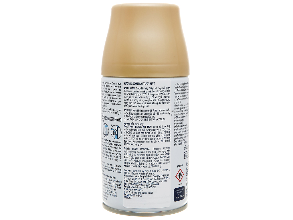 Chai xịt refill Glade hương sớm mai 175g
