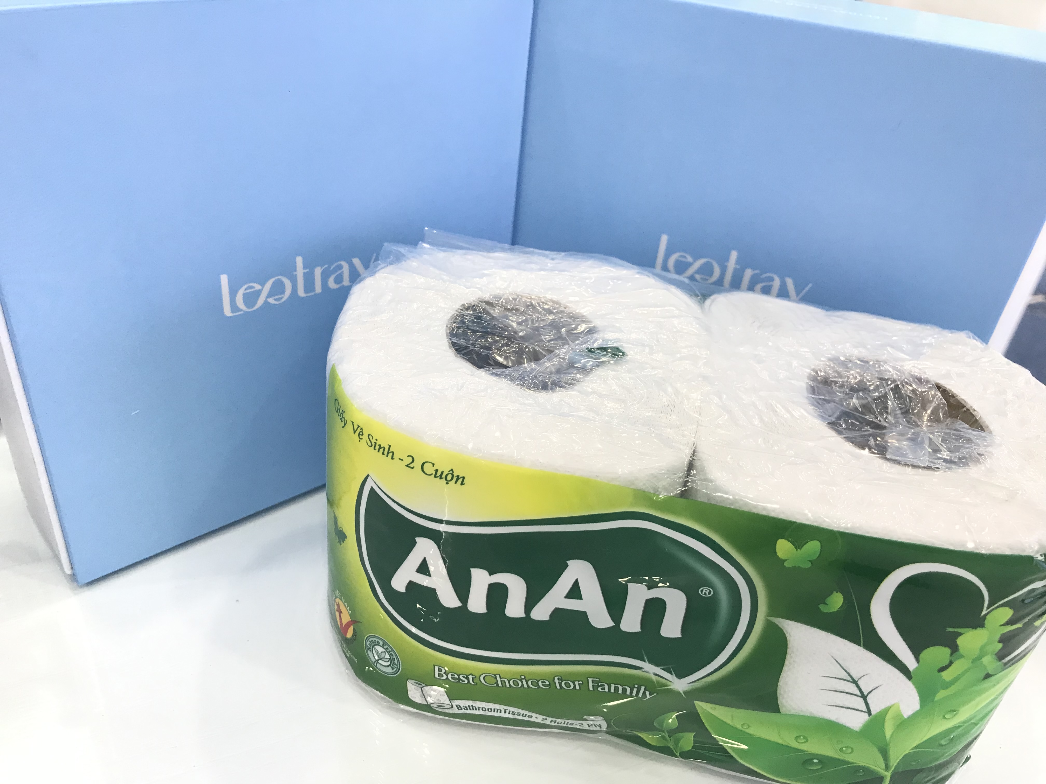 Giấy vệ sinh cuộn AnAn 2cuộnx5