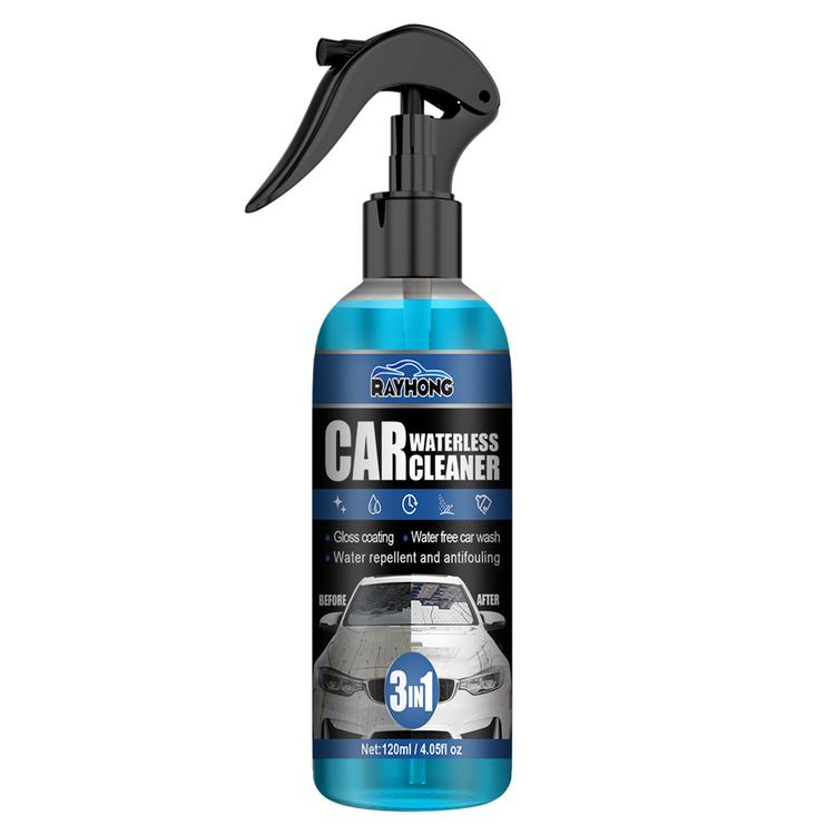 Ceramic Spray Coating 120ml Waterless Car Wash Spray Easy to Apply 3 in 1