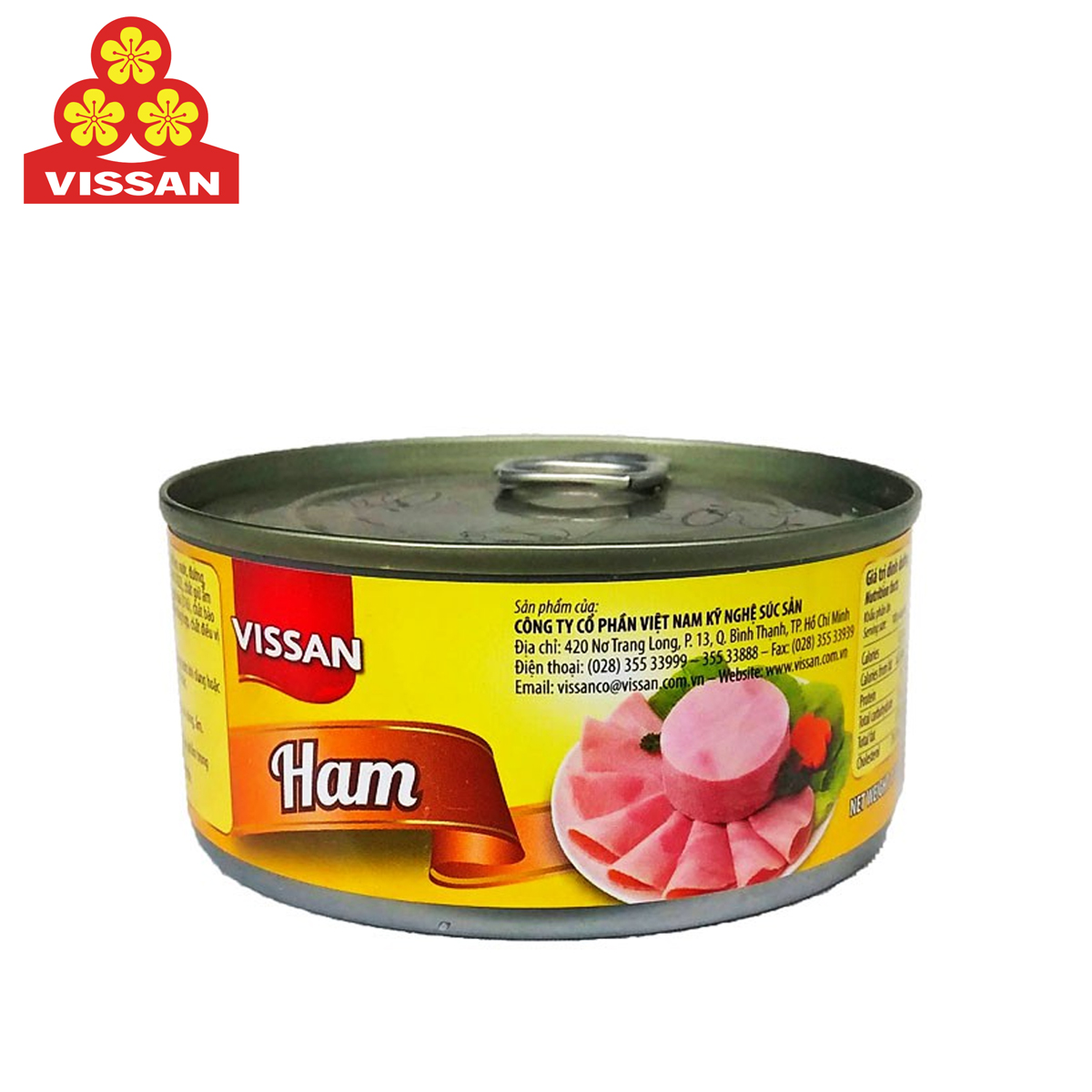 DĂM BÔNG HAM VISSAN 170 GRAM