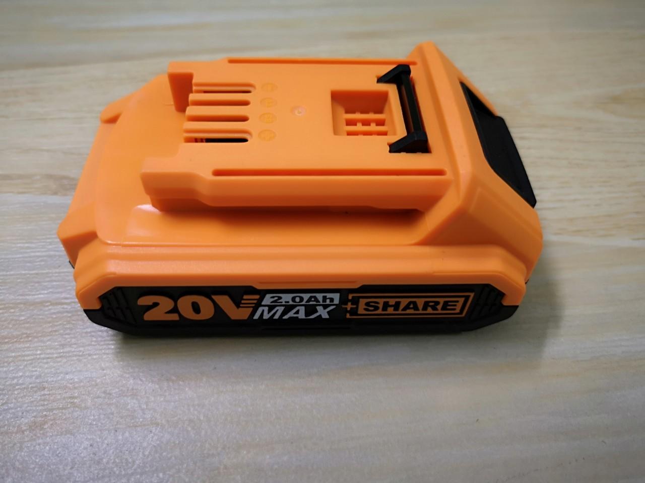 Pin lithium 20v-2ah ingco fbli2001