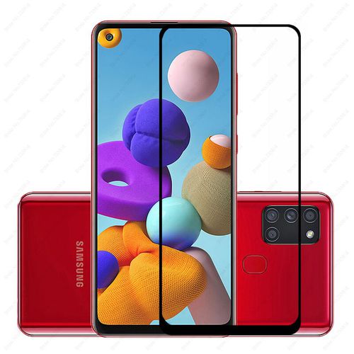 Cường lực full màn cho Samsung Galaxy A21S (Đen)