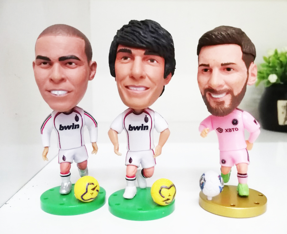 TƯỢNG CẦU THỦ BÓNG ĐÁ MESSI RONALDO DE GEA NEYMAR