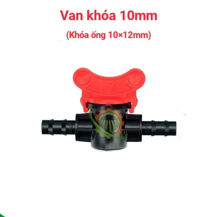 Van khóa 10mm, van khóa ống 10x12mm