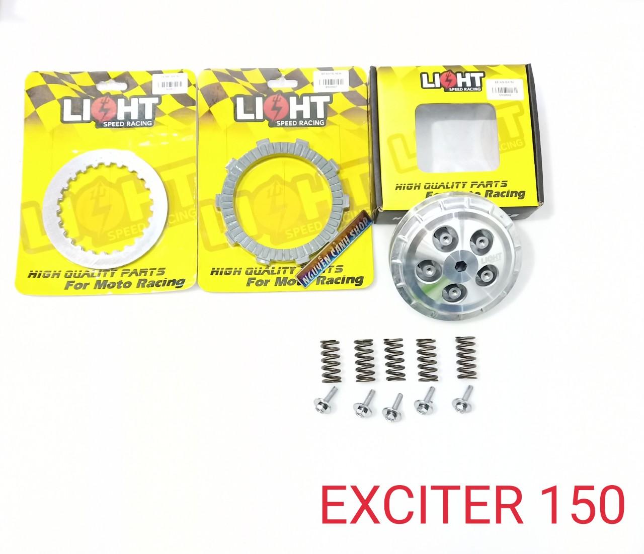 Nồi 5 lò xo xe exciter 150 light full lá sắt bố lò xo