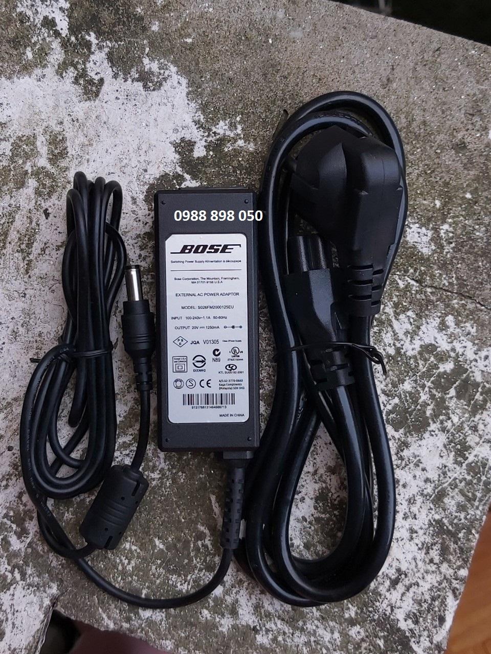 Sạc 20V-1250mA Loa Bo.se Bản Gốc