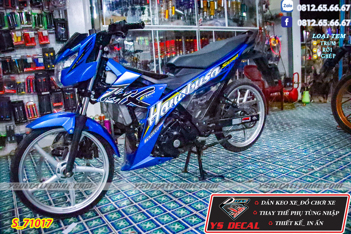 Tem rời Sattia,Raider xanh GP