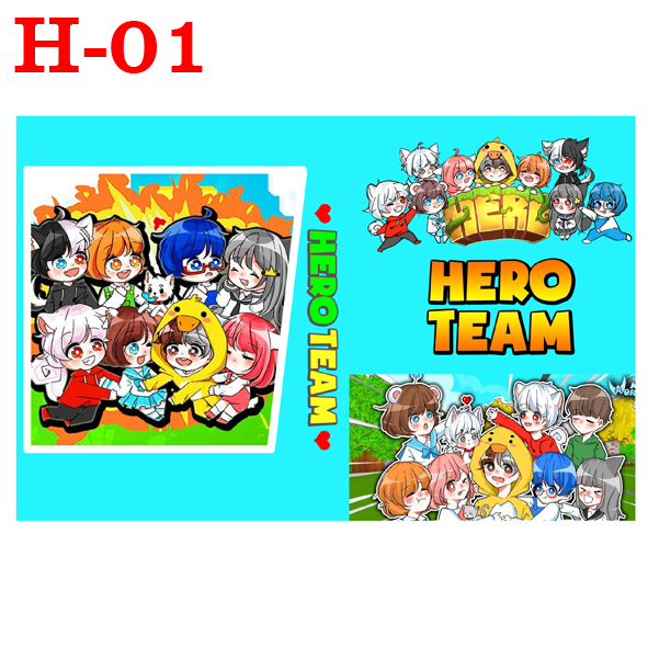 [HCM]Sổ tay Hero Team (Tặng kèm bút viết)