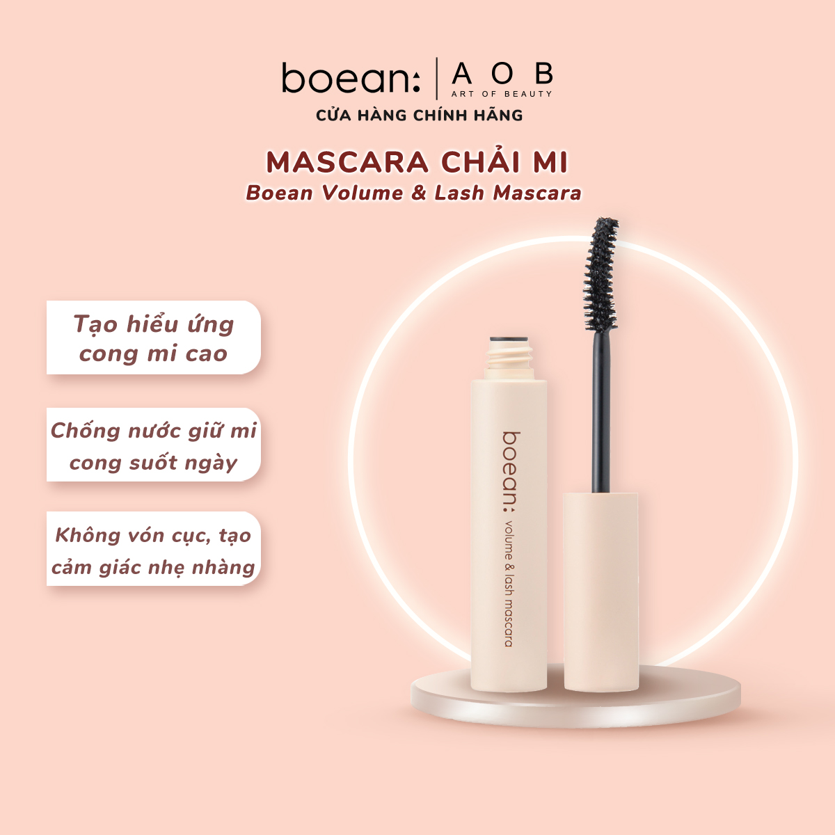 [Xả Hàng] Mascara Chải Mi BOEAN VOLUME & LASH MASCARA