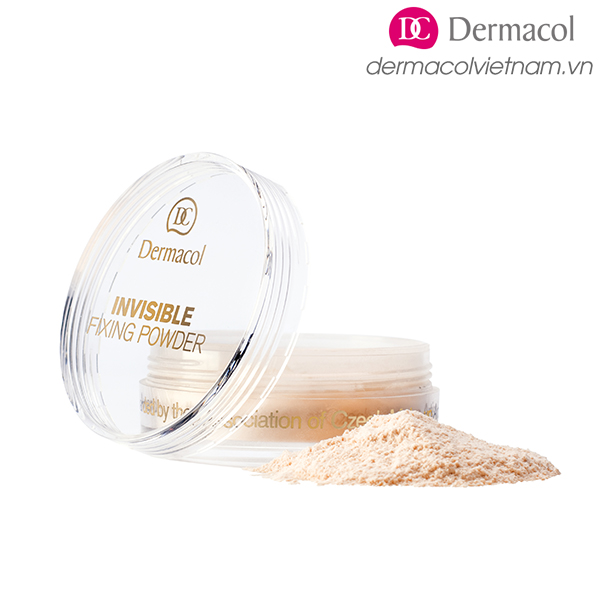 Phấn Phủ Đẹp Tự Nhiên Dermacol Invisible Fixing Powder 13.5g