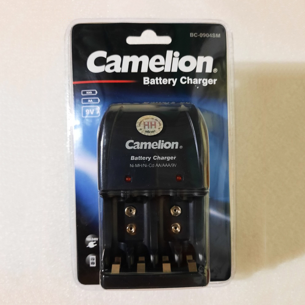 Máy sạc pin Camelion BC-0904S ( Máy sạc 4 pin) chính hãng