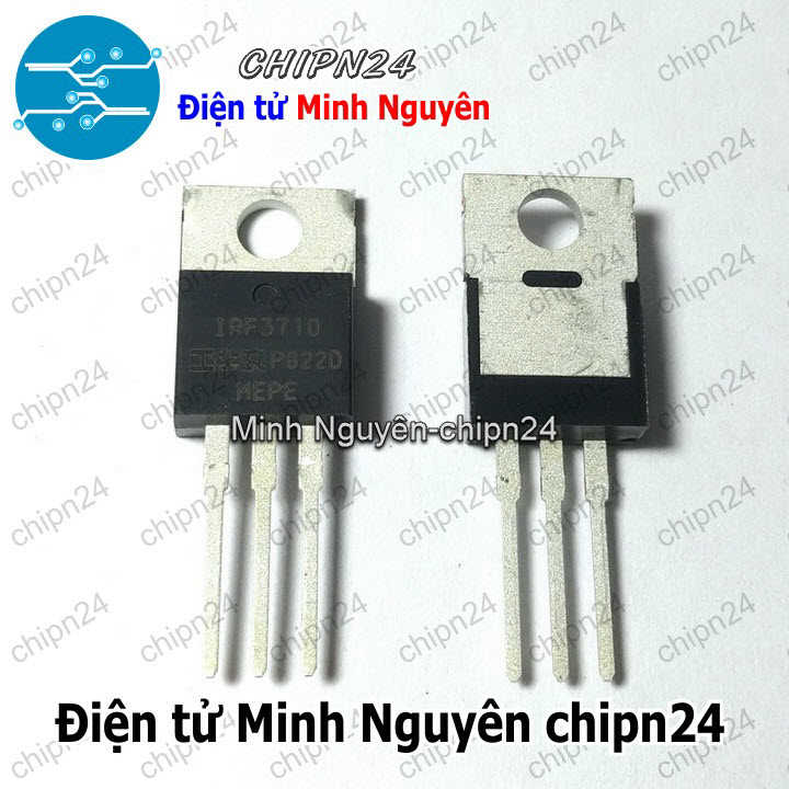 [1 con] (DT) Mosfet IRF3710 TO-220 Hàng Tốt 57A 100V Kênh N (F3710 3710) - HH004507