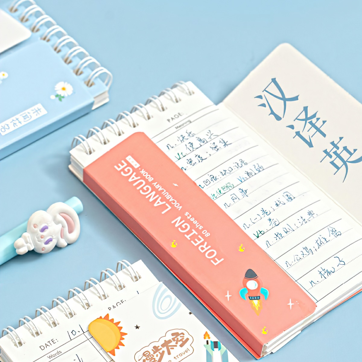 Sổ học từ vựng 87 trang vở học từ mới ngoại ngữ bìa - BEAU4