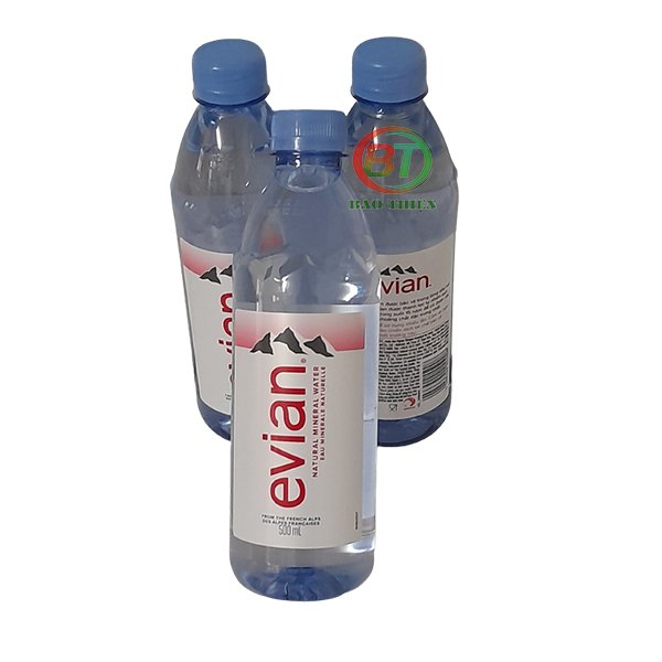 (Thùng 24 chai) Nước khoáng đóng chai Evian 500ml