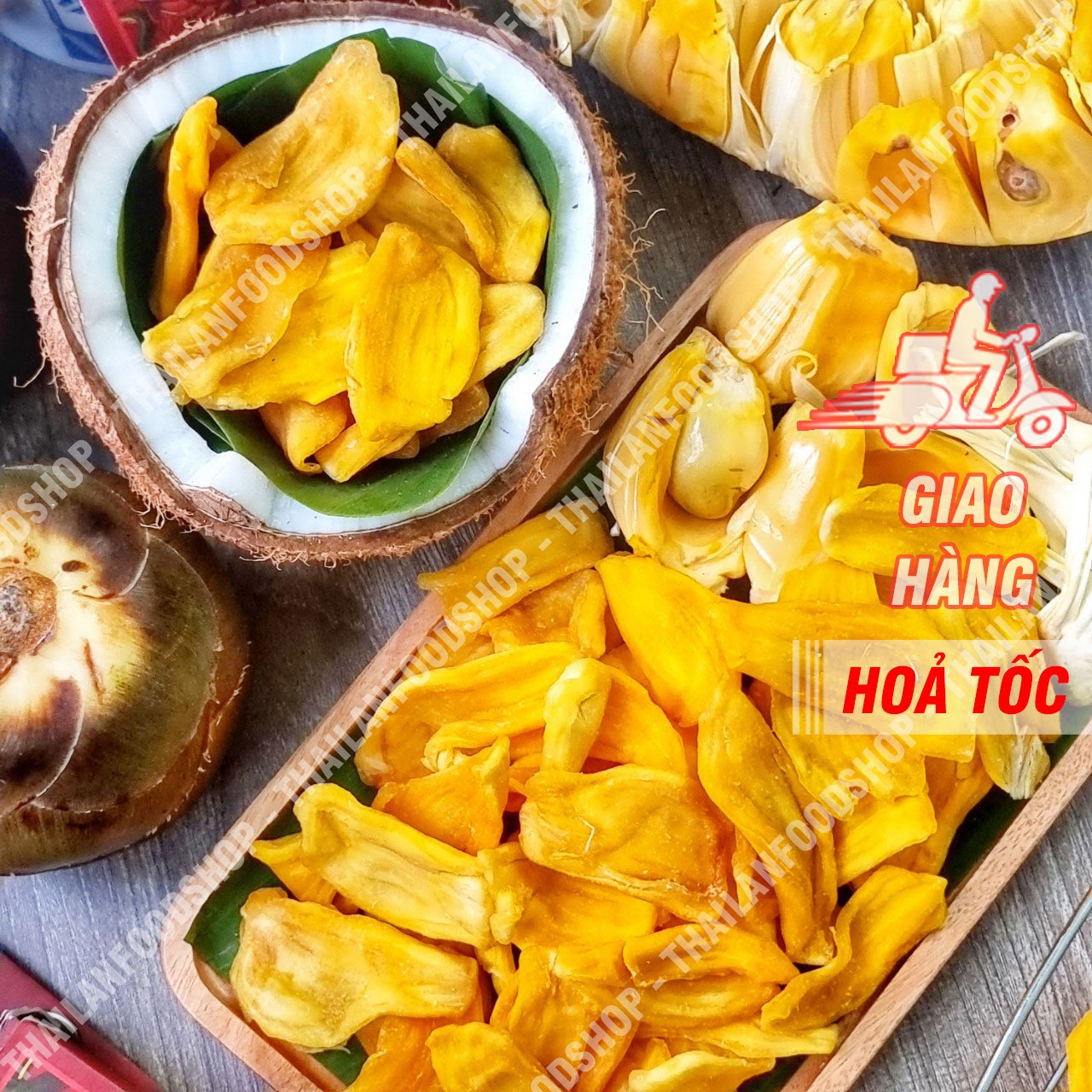 Mít sấy dẻo không đường lon 500gram