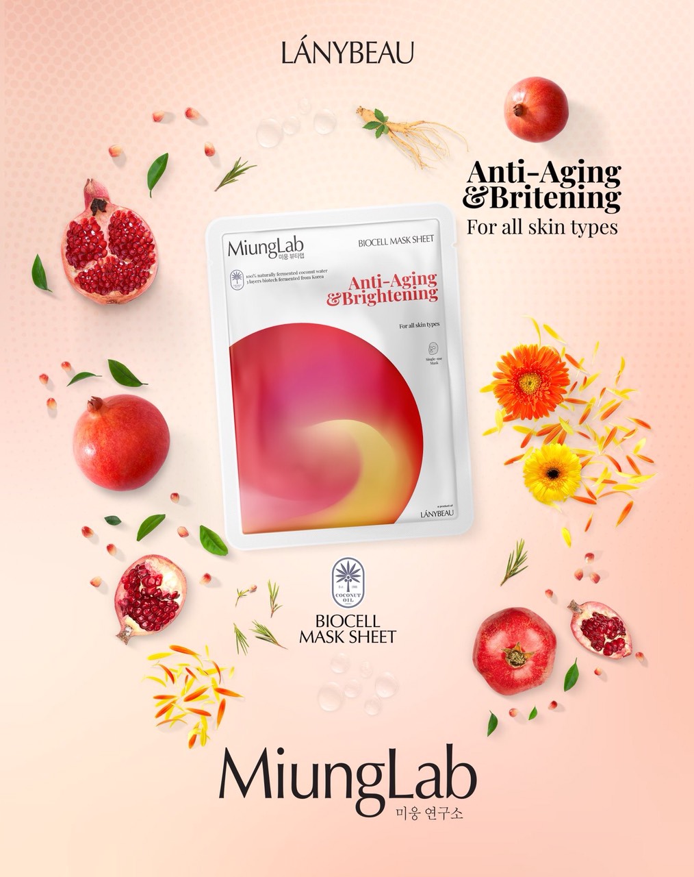 [HCM]Mặt Nạ MIUNG LAB Phiên Bản Mới (1 miếng)