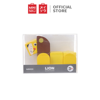 Đồ chơi Miniso Animal Series Lion Building Blocks - Hàng chính hãng thumbnail