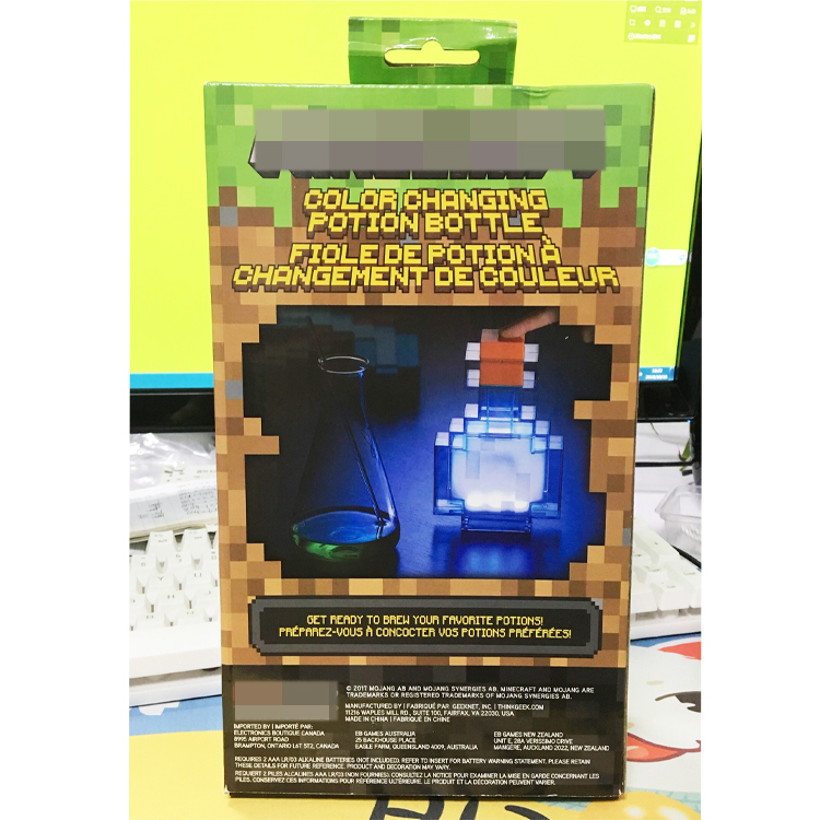 Bình Phát Sáng Minecraft
