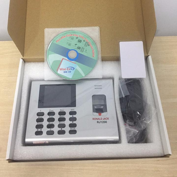 Máy chấm công vân tay & thẻ từ  Ronal Jack RJ1200