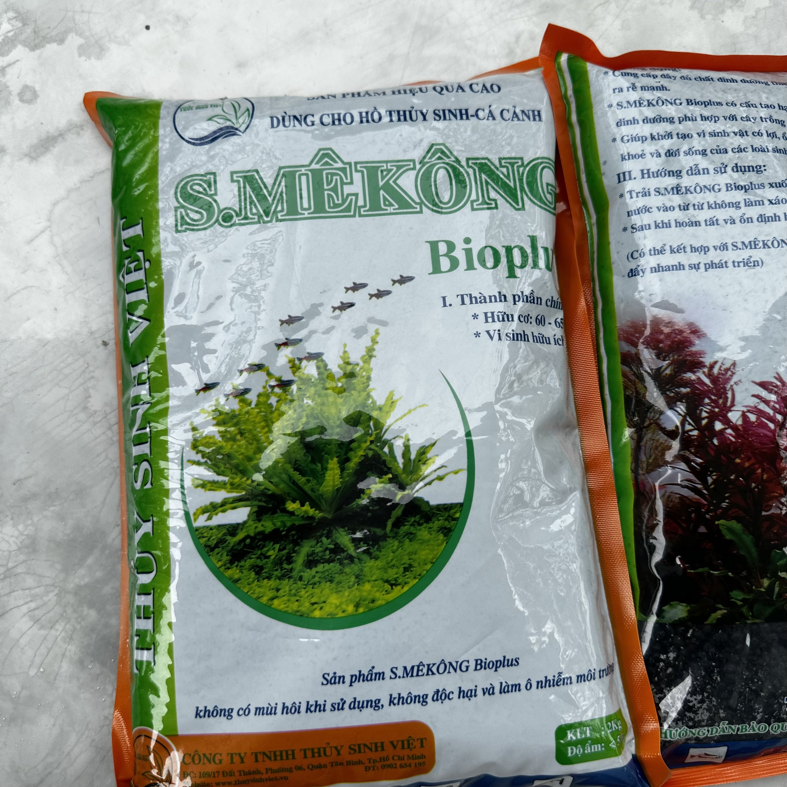 Phân nền thủy sinh Smekông 2kg