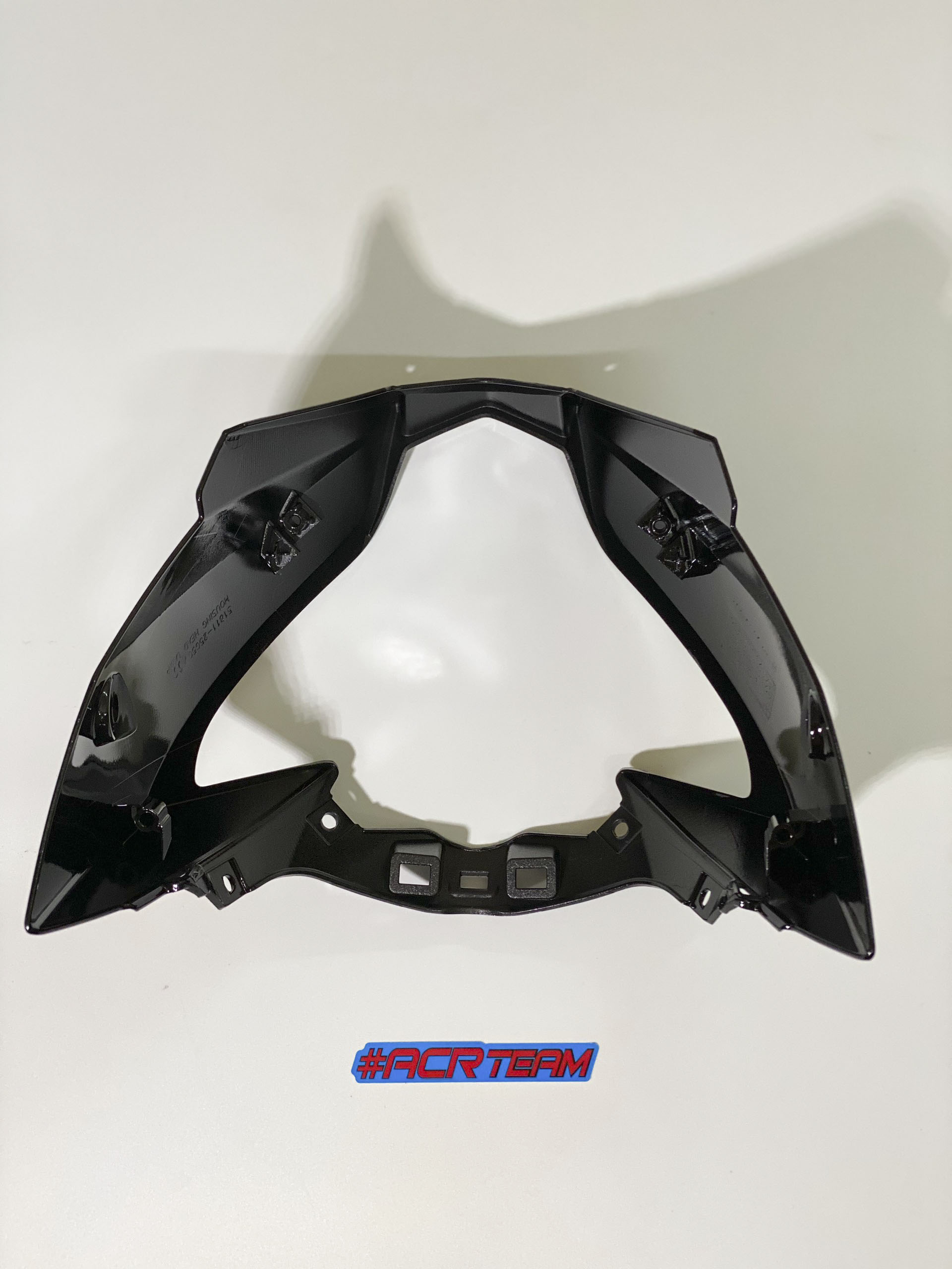 Ốp Đầu Đèn / Ốp Đèn Pha (Đen Bóng) - Raider Xăng Cơ