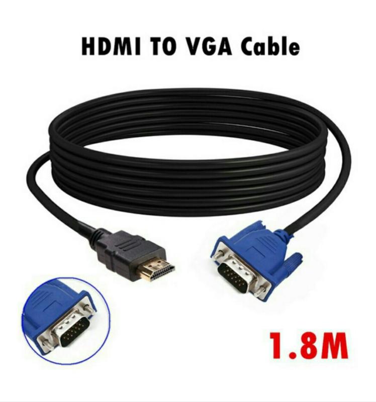 Bảng giá Cáp chuyển tín hiệu HDMI thành VGA HD và ngược lại dài 1m8 Phong Vũ