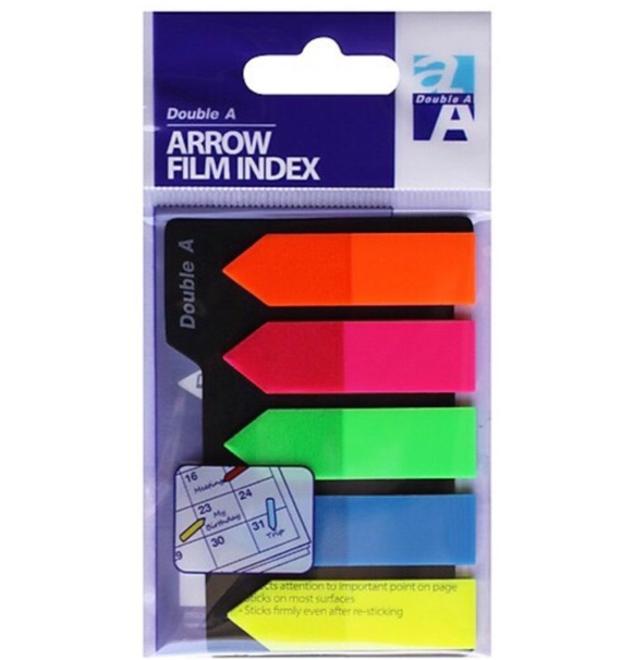 Note 5 màu nhựa Double A / Note 5 màu nhựa mũi tên