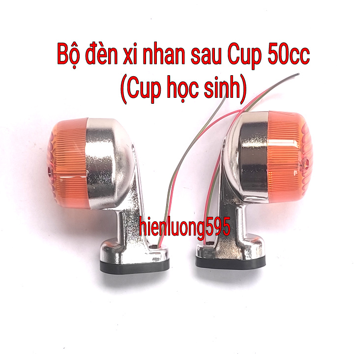 Bộ đèn xi nhan Trước, Sau xe Cub 50cc đời mới (Cub học sinh)