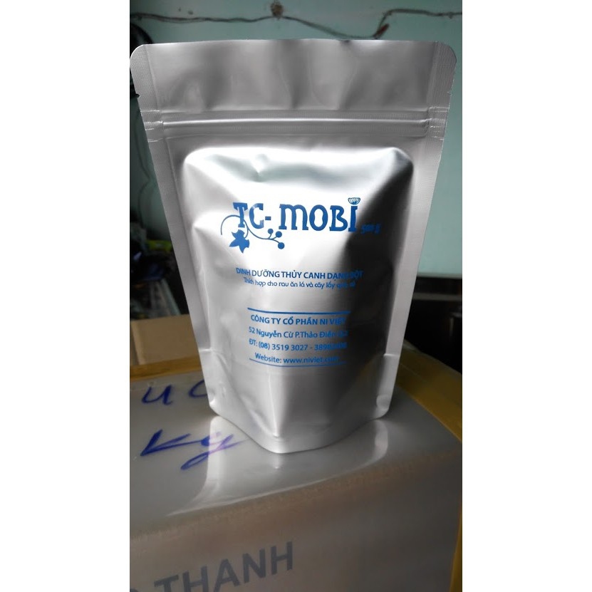 HN - Túi Zip 2 mặt bạc đủ size (túi zipper zip lock takeway) x 1Kg