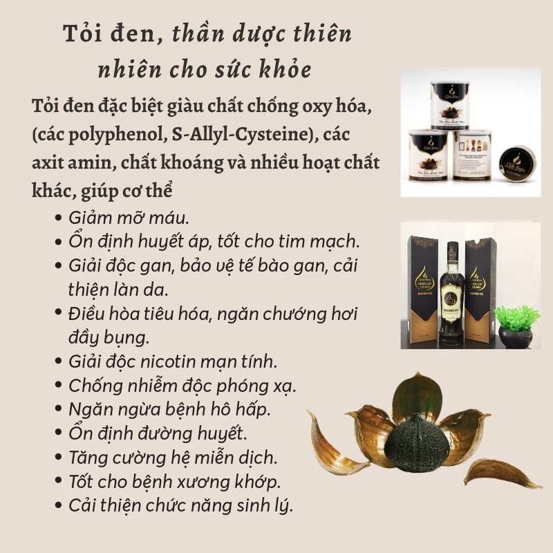 Tỏi Đen Cô Đơn Linh Đan túi 250g